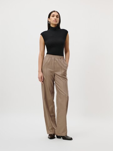 LeGer by Lena Gercke - Pierna ancha Pantalón 'Daphne Tall' en beige
