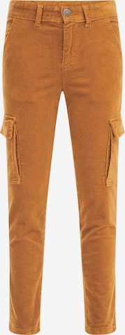 regular Pantaloni di WE Fashion in arancione: frontale