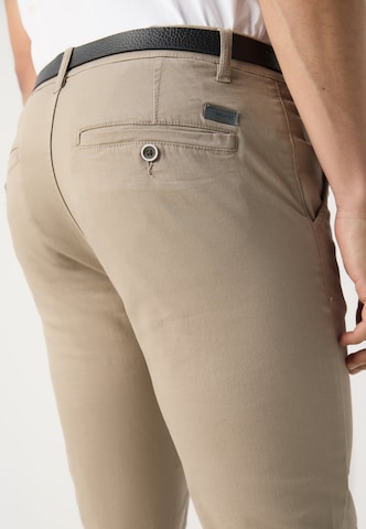 Lindbergh Slimfit Hose 'Classic' in Beige