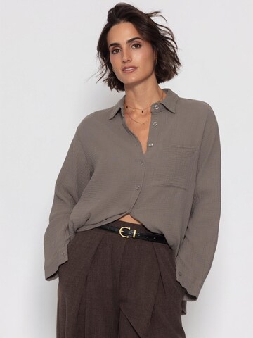 SASSYCLASSY Bluse‌‌‌‌‌‌‌‌‌‌ in Grau