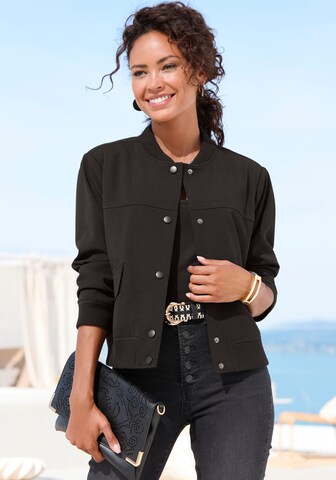LASCANA Between-season jacket in Black: front