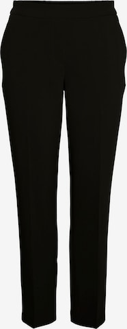 PIECES Regular Pants 'PCBOSELLA' in Black: front