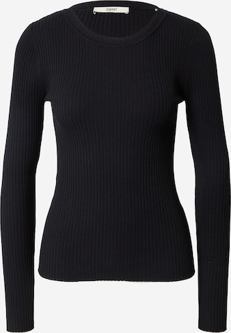 ESPRIT Sweater in Black: front