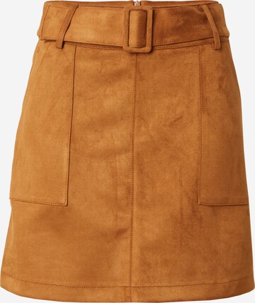 BONOBO - Falda en marrón: frente