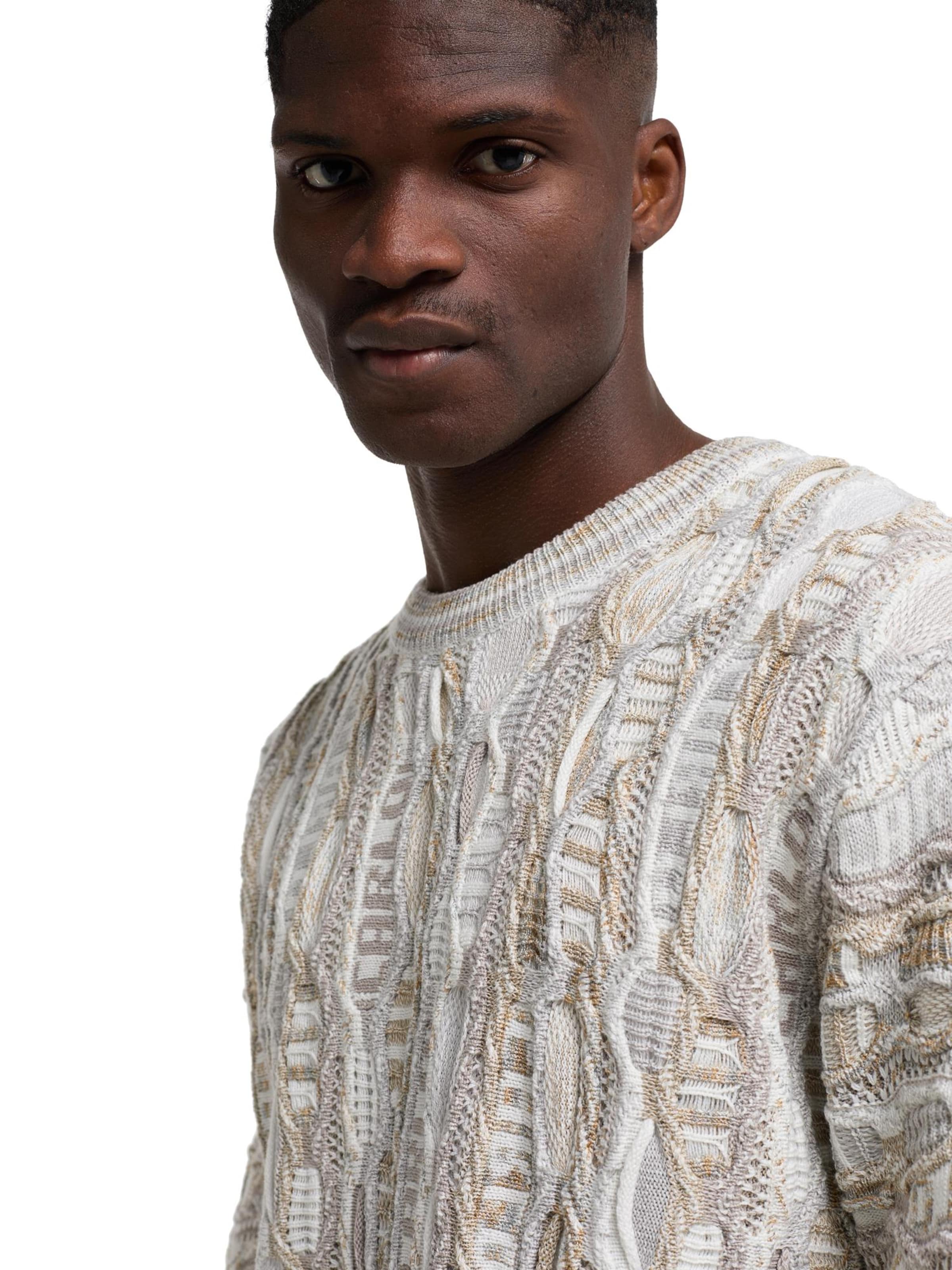 Carlo Colucci Sweater 'De Cristofaro' in Beige