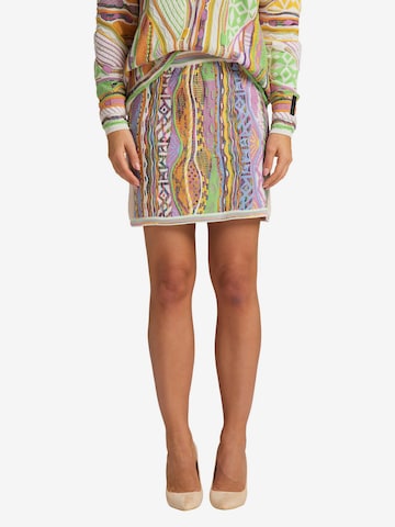 Carlo Colucci Skirt 'Cuya' in Mixed colors: front