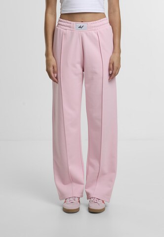 Loosefit Pantalon 'Nice' DEF en rose : devant