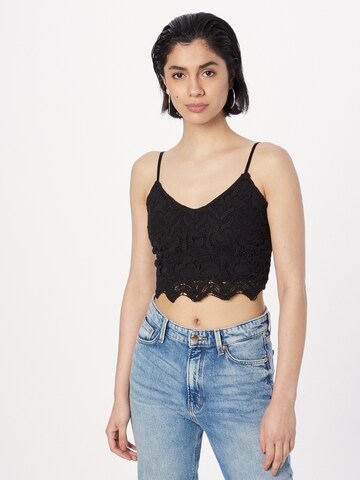 ABOUT YOU Top 'Gemma' in Black: front