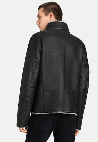 Werner Christ Lammfelljacke in Schwarz