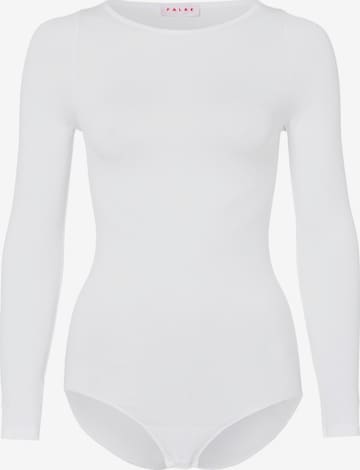 FALKE Body 'Fine Cotton' in Weiß: Vorderseite