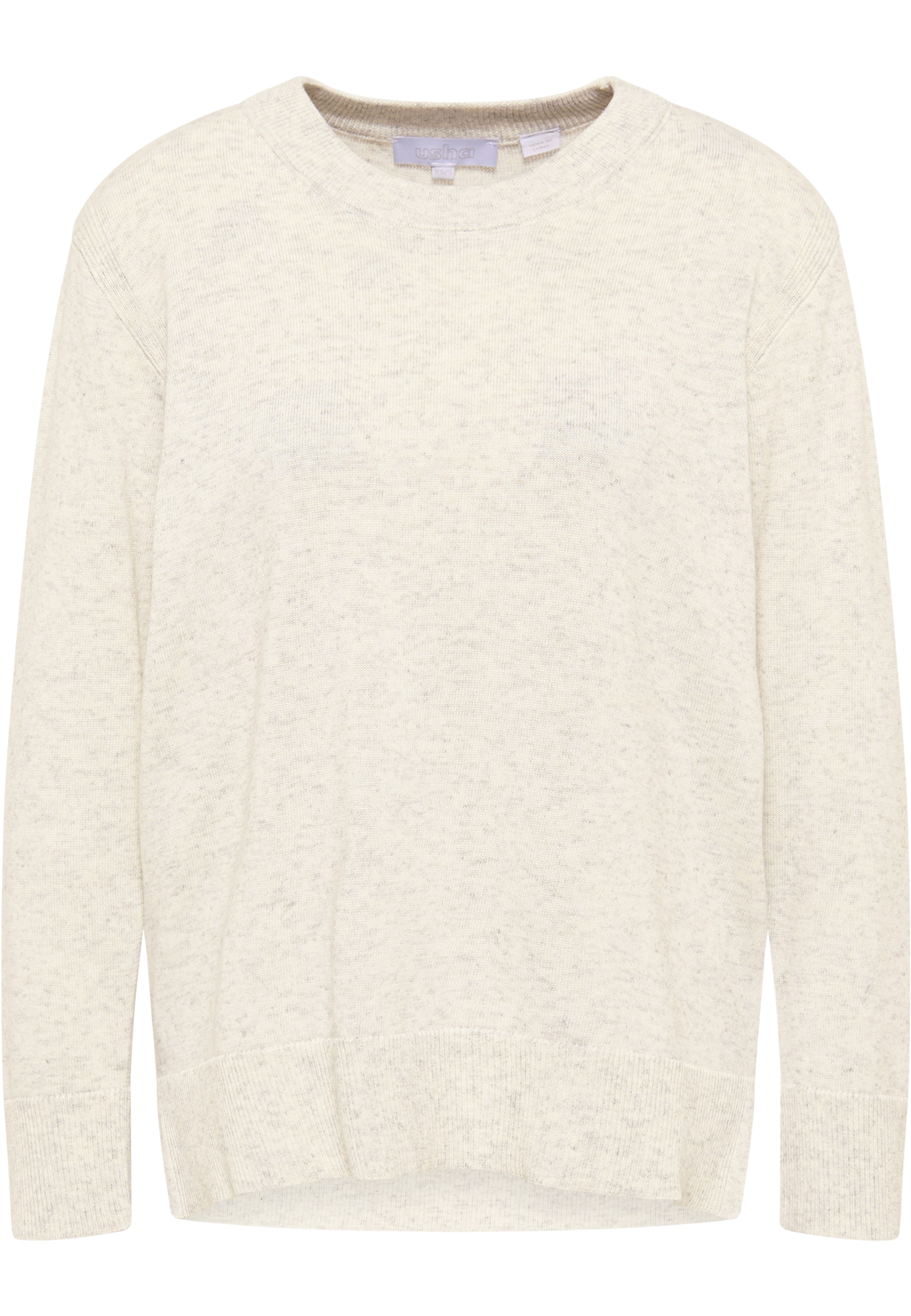 Frauen Pullover & Strick usha WHITE LABEL Pullover in Graumeliert - KC31617