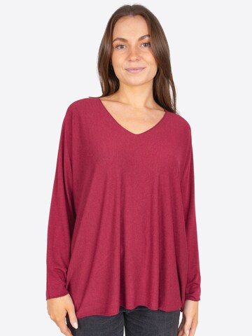 Seasons of April Shirt 'Maya' in Rood: voorkant
