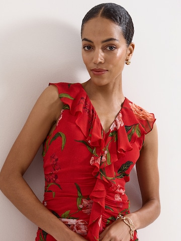 Phase Eight Kleid in Rot: Vorderseite