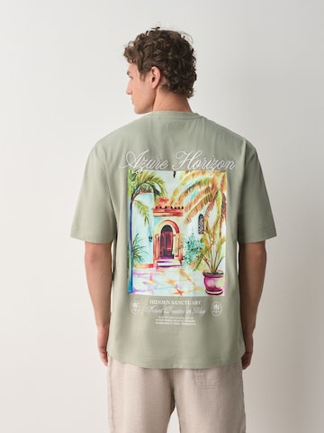 T-Shirt Next en gris : devant