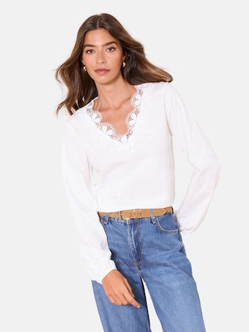 Lipsy Póló - fehér: elől