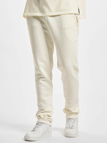 Regular Pantalon DEF en blanc : devant