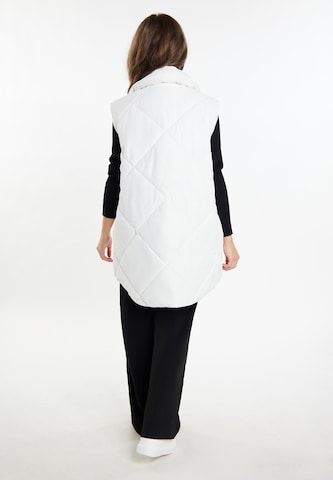 usha WHITE LABEL Vest 'Pryam', värv valge