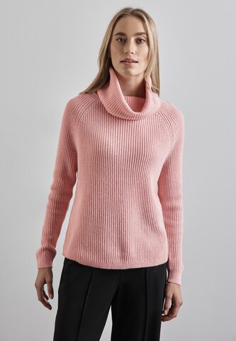 STREET ONE Pullover in Pink: Vorderseite