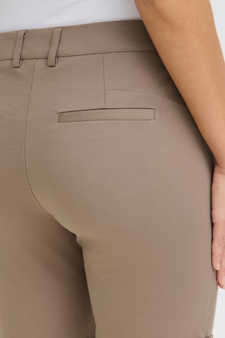 Fransa Regular Trousers 'FRLANO SHO 1' in Beige