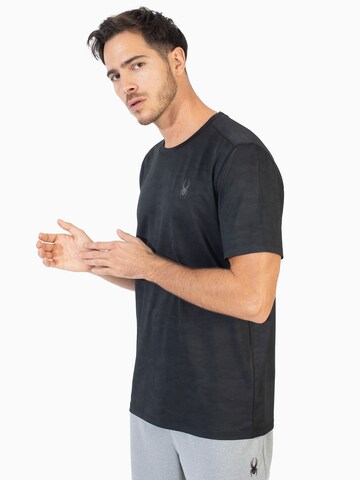 Spyder Funkcionalna majica | črna barva