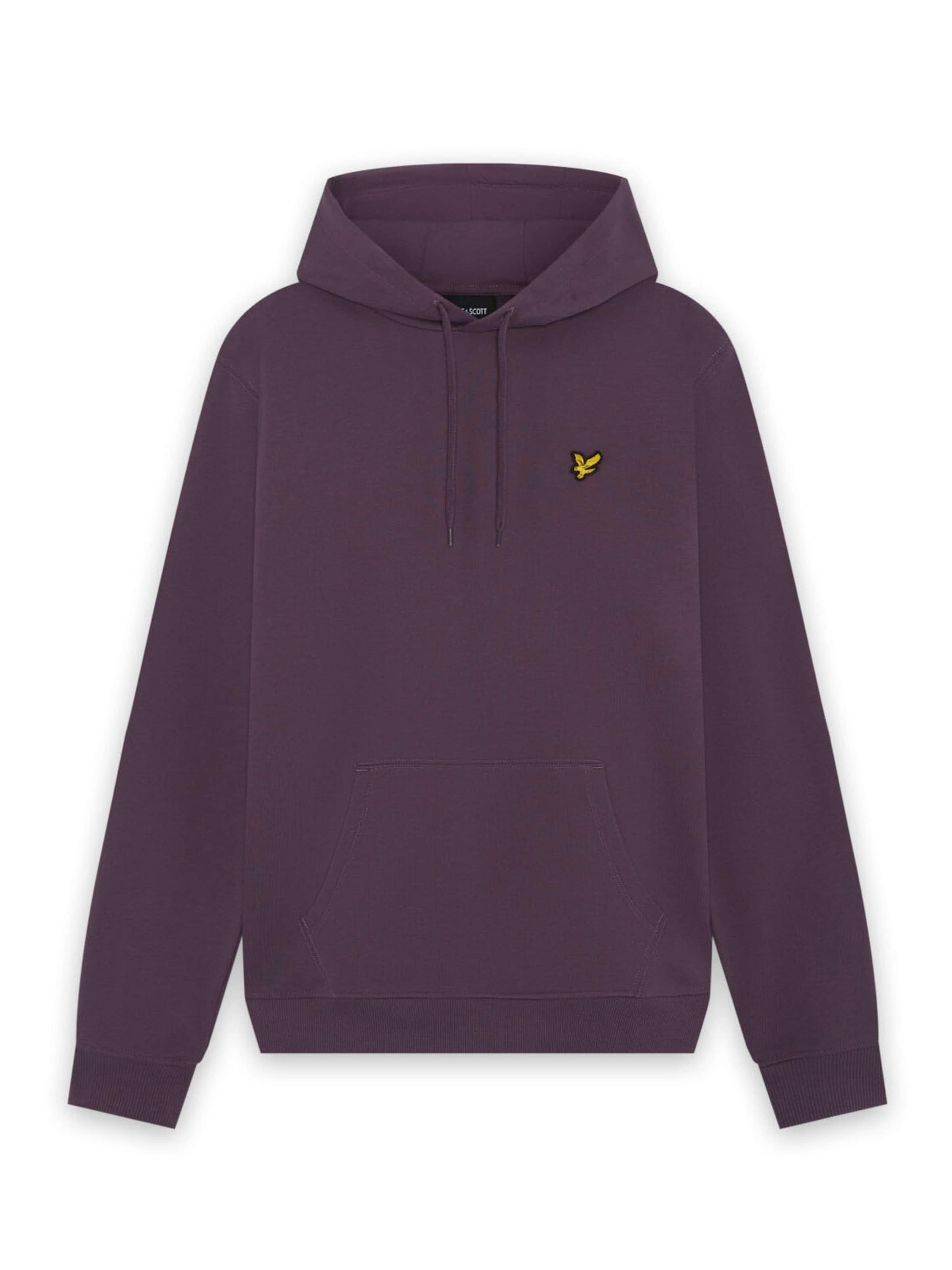 Lyle & Scott Sweatshirt i lilla: forside