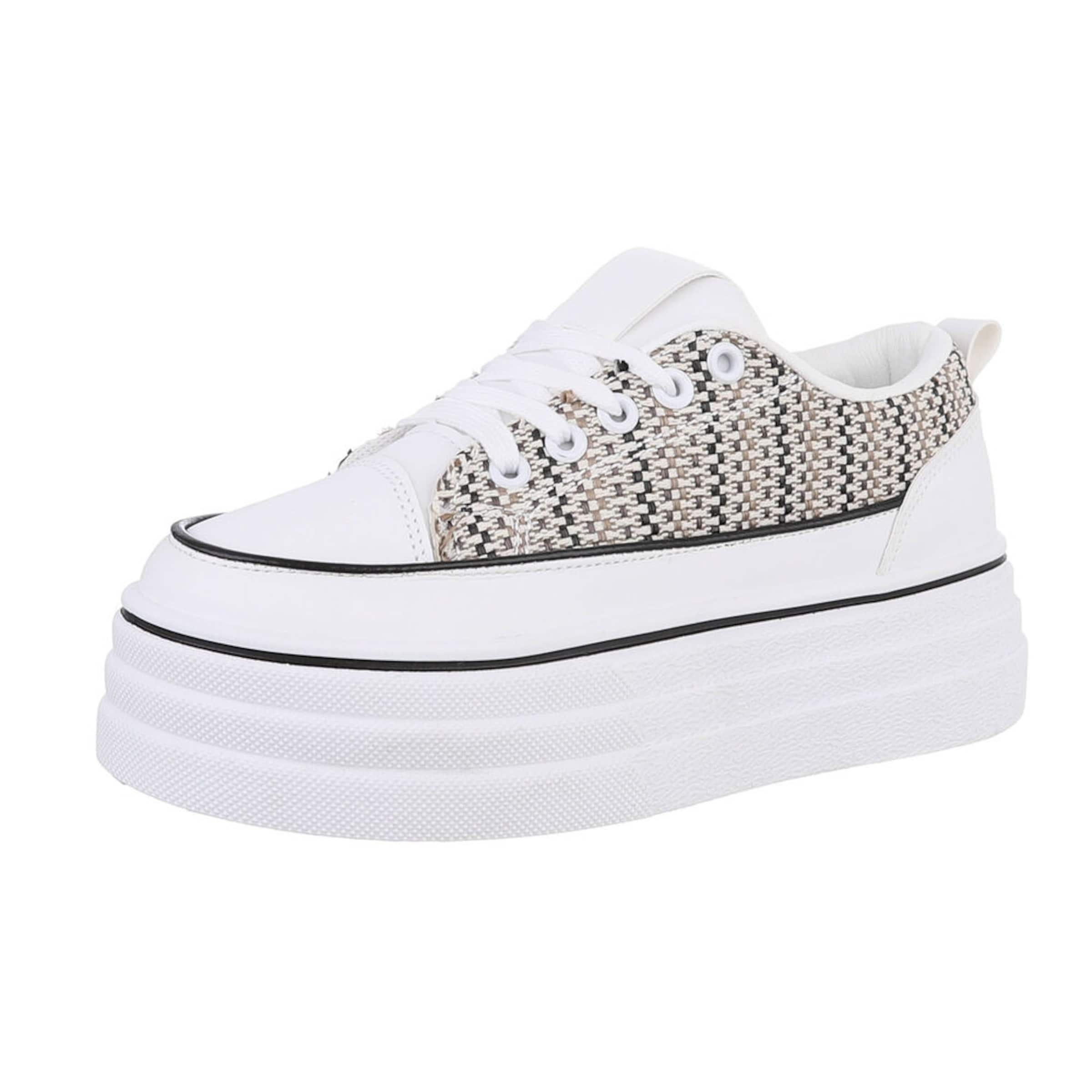 Ital-Design Sneaker low in Weiß: Vorderseite