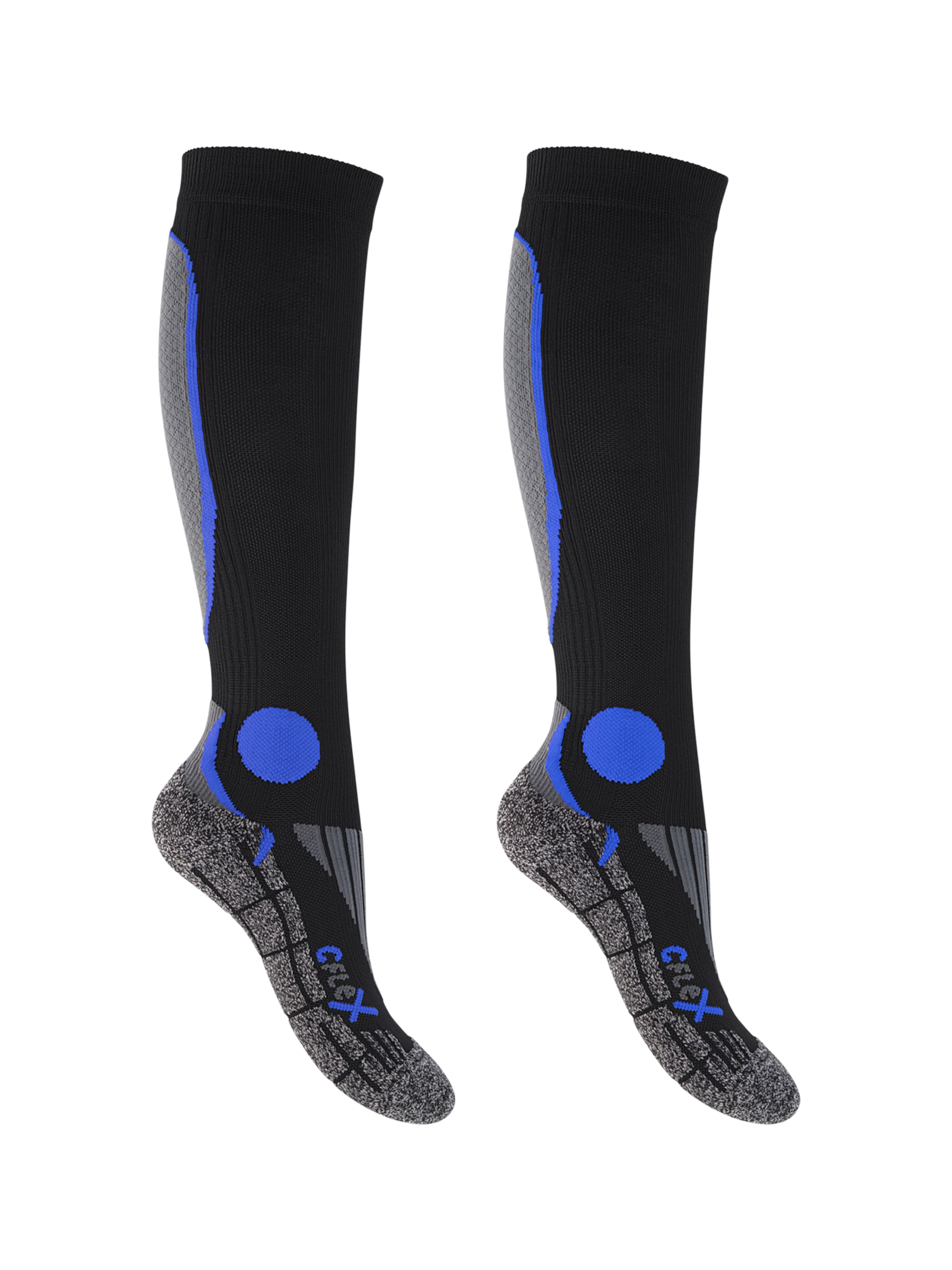cflex Sportsocken 'Performance'‌‌‌‌ in Blau: Vorderseite