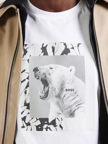 BOSS Shirt 'Lupo' in Wit