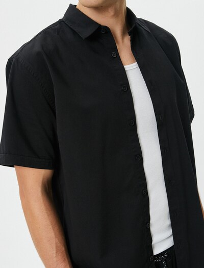 Koton Button Up Shirt in Black, Item view