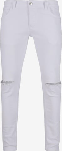 2Y Premium Slimfit Jeans in Wit: voorkant