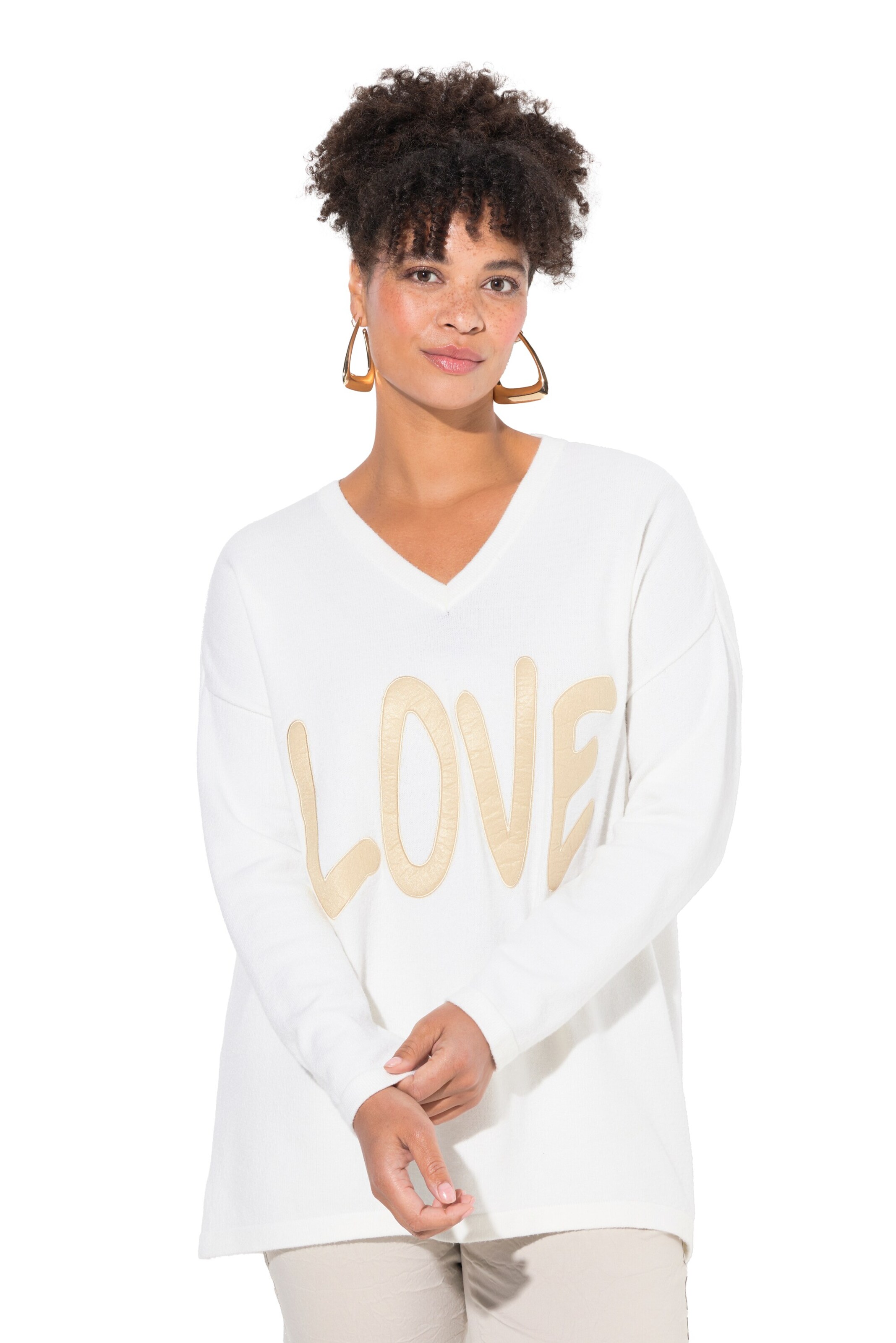 MIAMODA Pullover in Weiß: Vorderseite