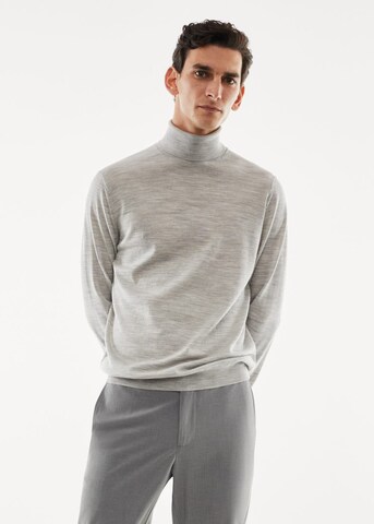 MANGO MAN Sweater 'Willyt' in Grey: front