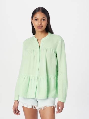 ESPRIT Blouse in Groen: voorkant