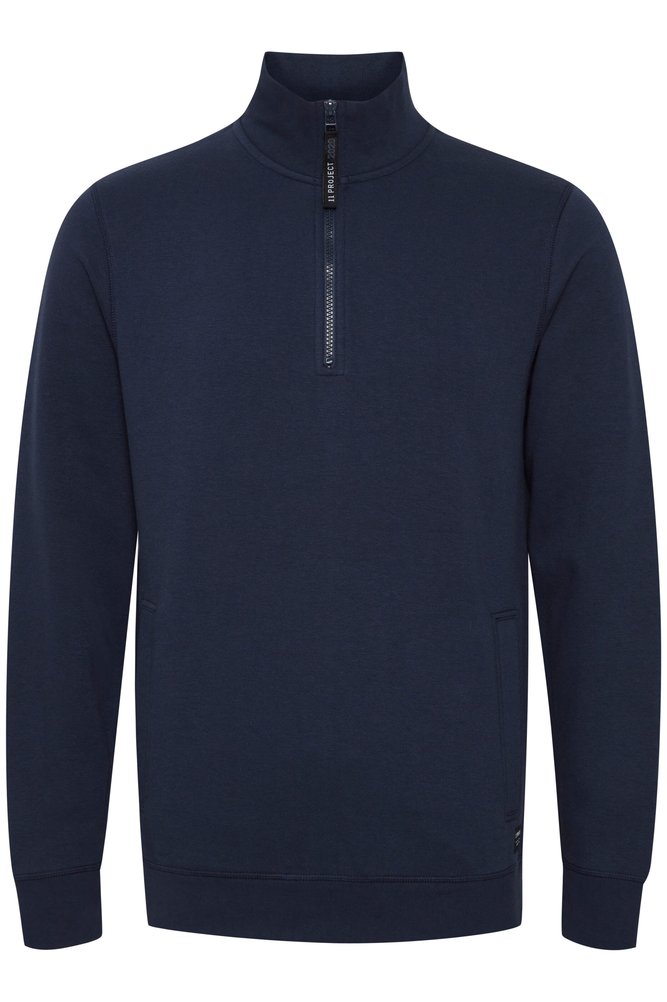 11 Project Pullover 'SIBE' in Blau: Vorderseite