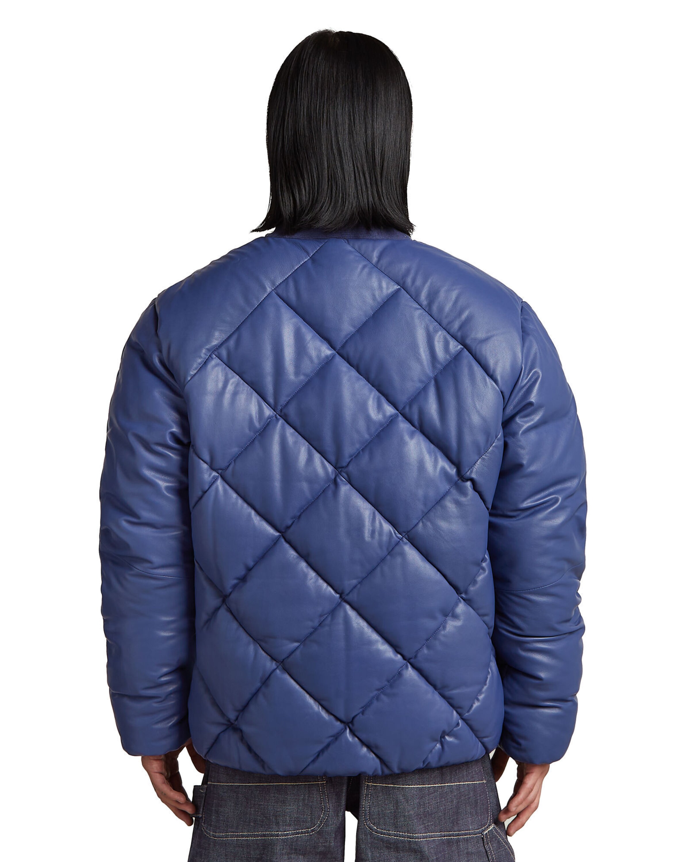 G-STAR Between-season jacket 'MN HUG Puffer' in Blue