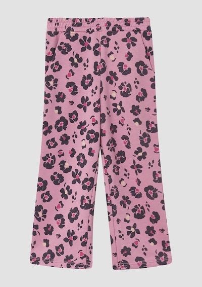 s.Oliver Trousers in 104 in Pink / Black, Item view