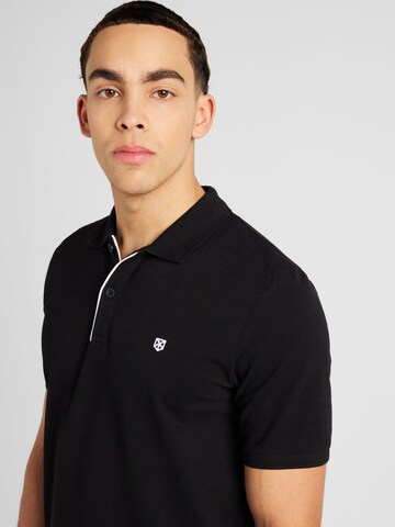 JACK & JONES - Camisa 'SAINZ' em preto