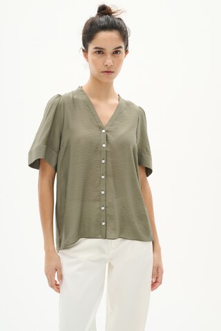 InWear Bluse 'Killo' in Grün: Vorderseite