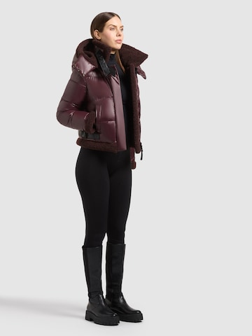 khujo - Chaqueta de invierno 'Nessie3' en rojo