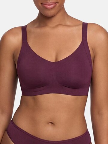 Push-up Soutien-gorge 'Seamless Compact Push-Up BH' cfab en rouge : devant