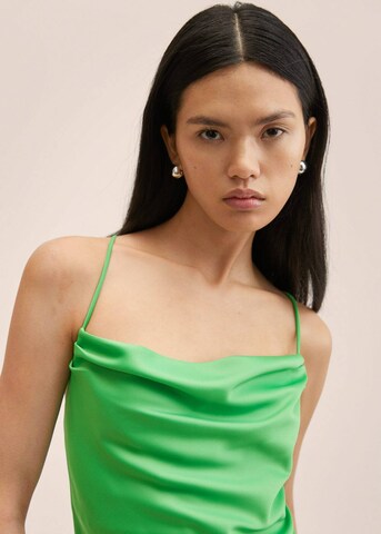 MANGOKoktel haljina 'Lupe' - zelena boja