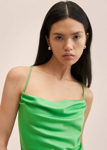 Robe de cocktail 'Lupe' MANGO en vert