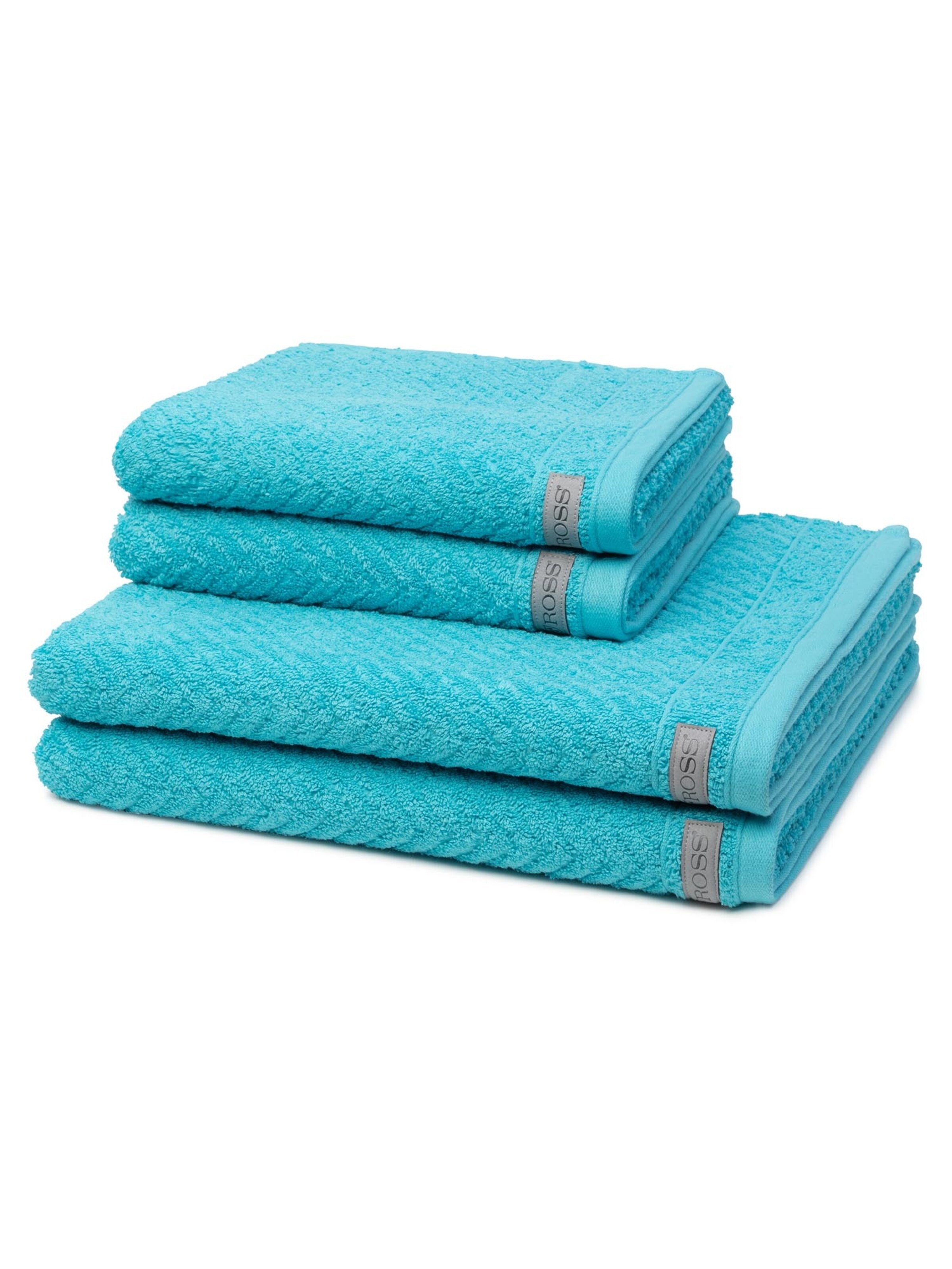 ROSS Handtuch 'Smart'‌‌‌‌‌‌‌‌‌ in Blau: Vorderseite