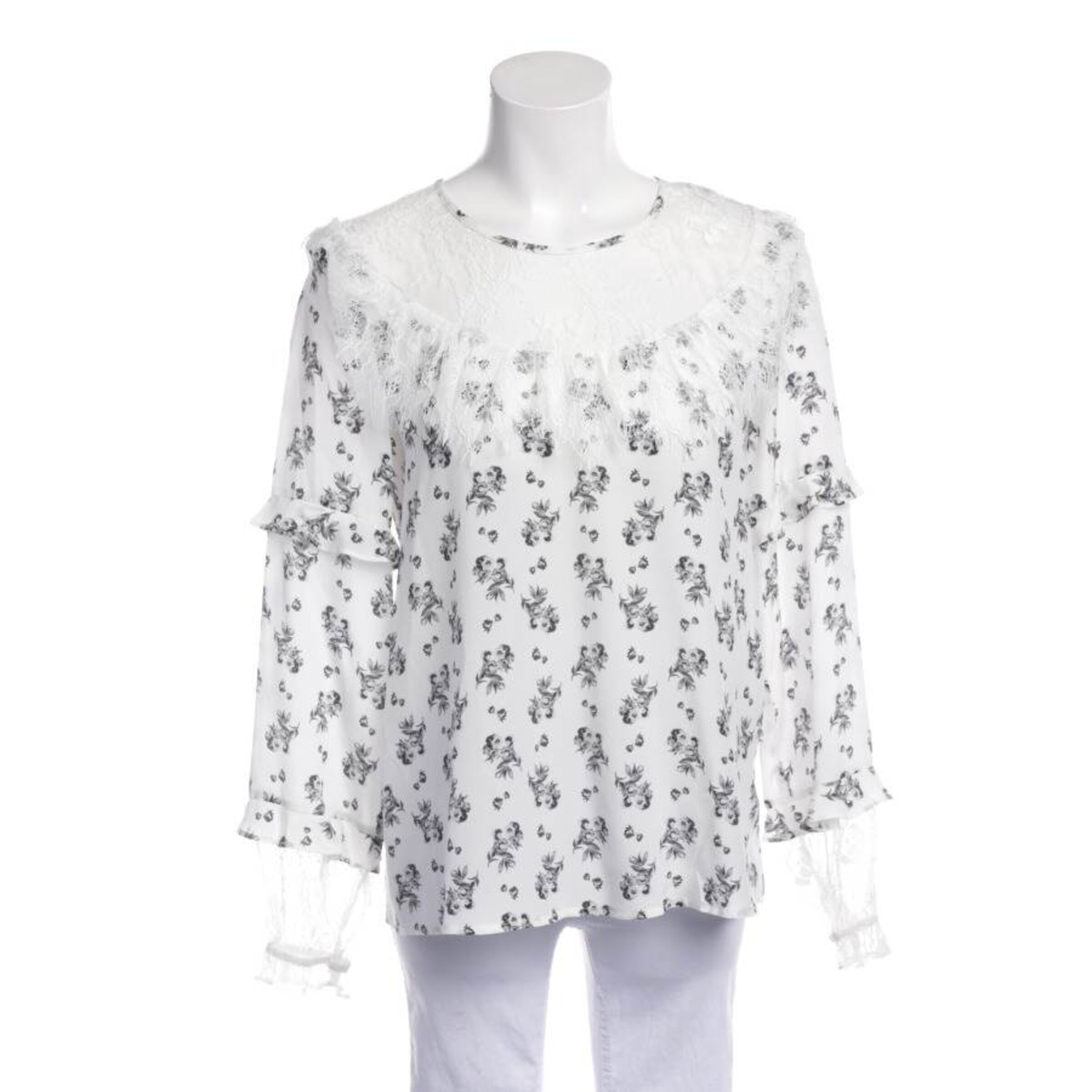 Twin Set Blouse & Tunic in XS in White: front