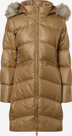 Calvin Klein Wintermantel in Bruin: voorkant