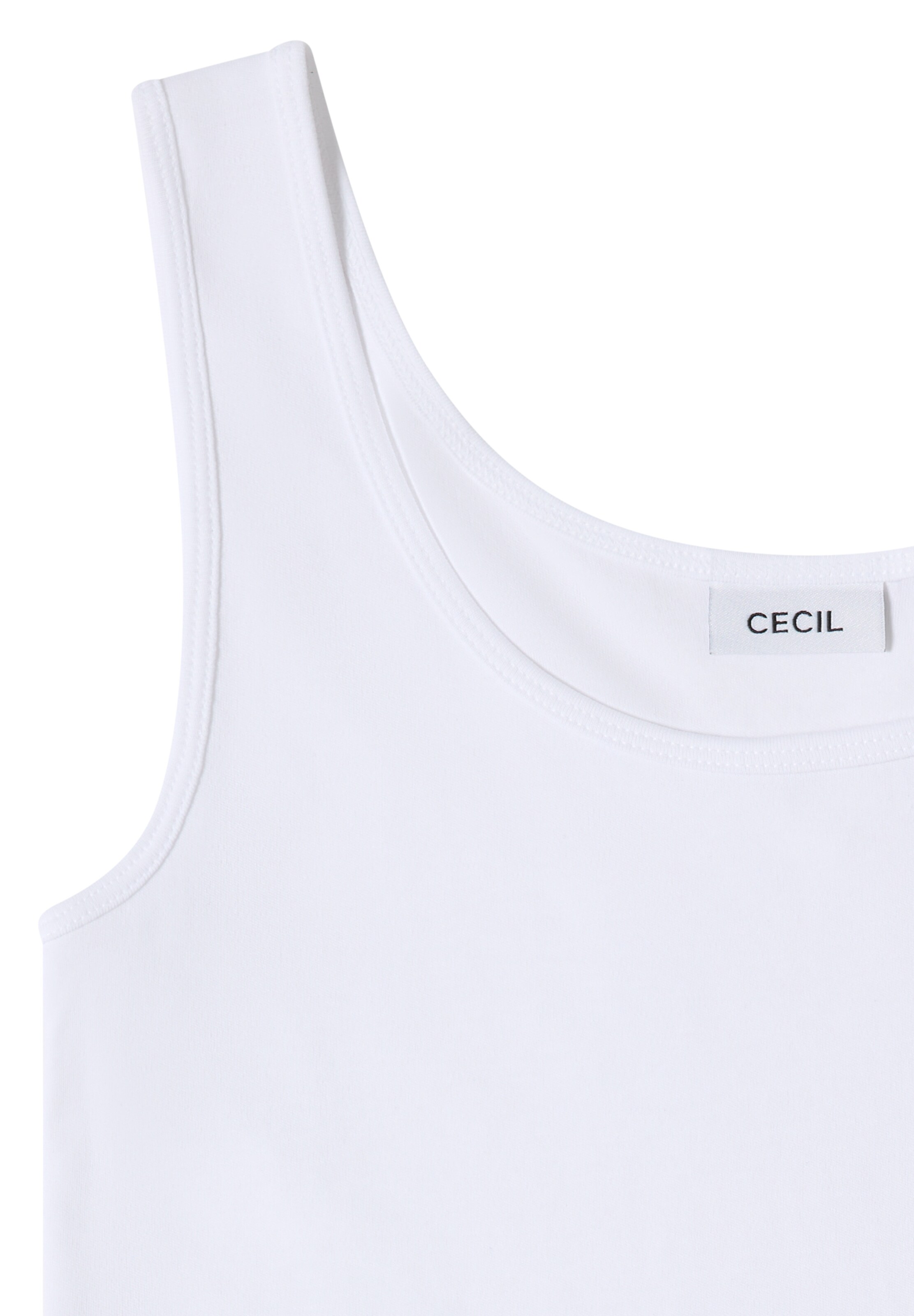CECIL Top 'Linda' in Weiß