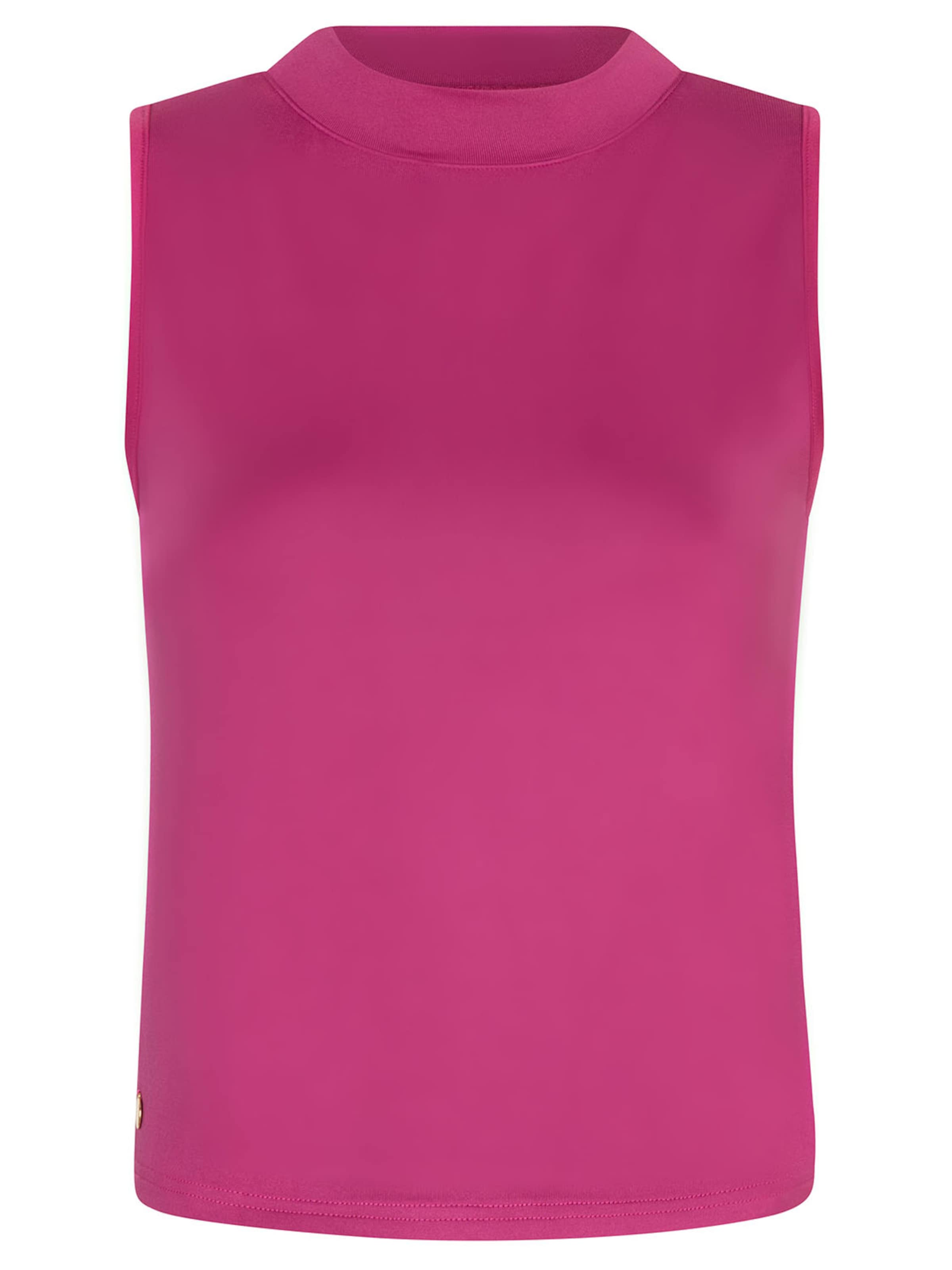 Chic by Lirette Top 'Crop top halter Natural' in Roze: voorkant