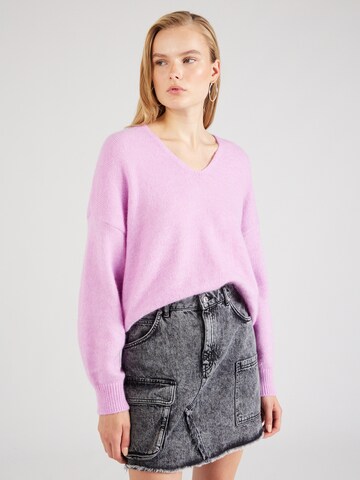 Pullover di BOSS in rosa: frontale