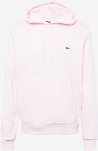 LACOSTE Sweatshirt in Roze: voorkant