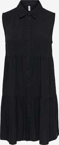Robe-chemise 'ONLThea' ONLY en noir : devant